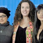 vrnl: Magaly Solier, Claudia Llosa. Foto: ANDINA