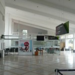 Flughafen Chachapoyas - Wartehalle und Check-In-Bereich. Foto: D. Raiser / INFOAMAZONAS